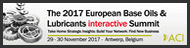 The 2017 European Base Oils and Lubricants interactive Summit